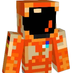 slin_orange Minecraft avatar bust