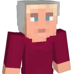 slushqueen Minecraft avatar bust