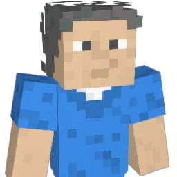 smoking2 Minecraft avatar bust