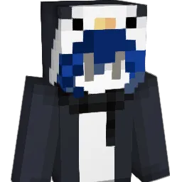 snarmy Minecraft avatar bust
