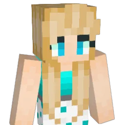 snowbunny Minecraft avatar bust