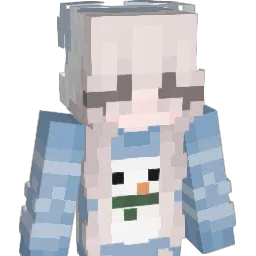 snwoflake Minecraft avatar bust