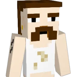sockbean Minecraft avatar bust