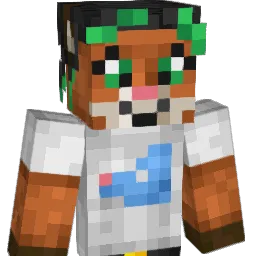 socks_the_fox Minecraft avatar bust