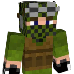 sonictron Minecraft avatar bust