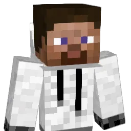 spaaaaarky Minecraft avatar bust