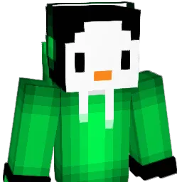 spacehawk Minecraft avatar bust