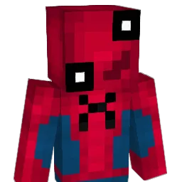 spidedih Minecraft avatar bust