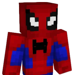 spideyray Minecraft avatar bust