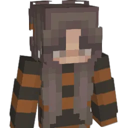 spookypeaches Minecraft avatar bust