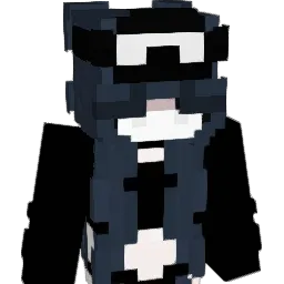 spookysplit Minecraft avatar bust