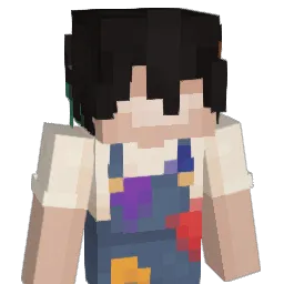 sprayable Minecraft avatar bust