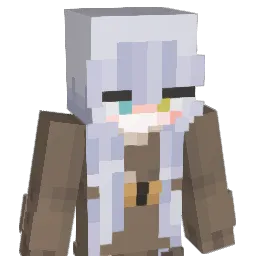 sracash Minecraft avatar bust