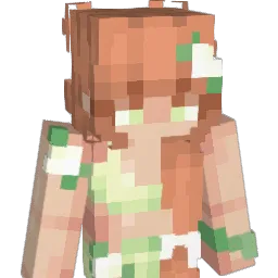 starflyette Minecraft avatar bust