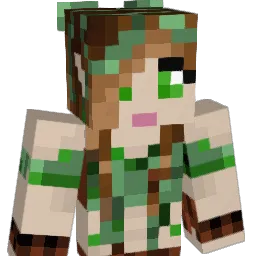 stargirl357 Minecraft avatar bust