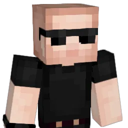 sticktheman Minecraft avatar bust