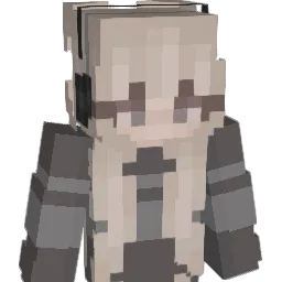 strawberried Minecraft avatar bust