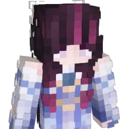 strawberrycreaam Minecraft avatar bust
