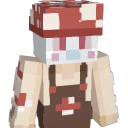 strawblina Minecraft avatar bust