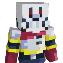 stripe3 Minecraft avatar bust