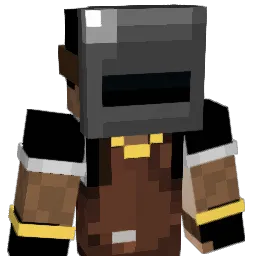 strongbrownman Minecraft avatar bust