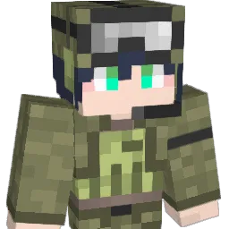 suikasago Minecraft avatar bust