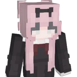 summershower Minecraft avatar bust
