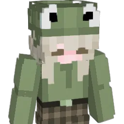 sunflowerfrogg Minecraft avatar bust