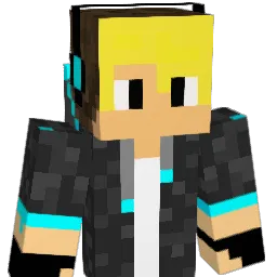 suparking Minecraft avatar bust