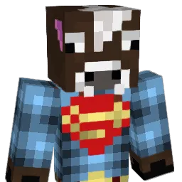 superawesomecow Minecraft avatar bust