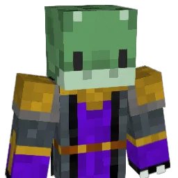 superfinin Minecraft avatar bust