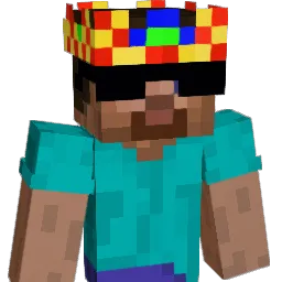 superfos Minecraft avatar bust