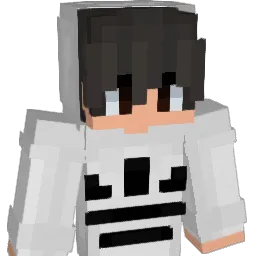 supergime Minecraft avatar bust
