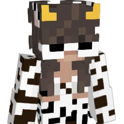 superhotgal Minecraft avatar bust