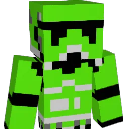 supermodwolf Minecraft avatar bust