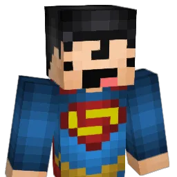 superpantshero Minecraft avatar bust