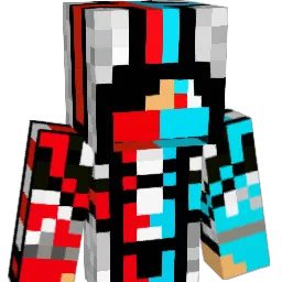 superperson Minecraft avatar bust
