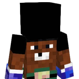 supersia Minecraft avatar bust