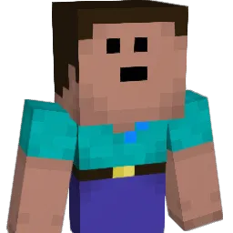 superslowed Minecraft avatar bust