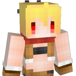 surianoka Minecraft avatar bust