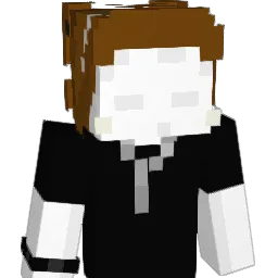 suried Minecraft avatar bust