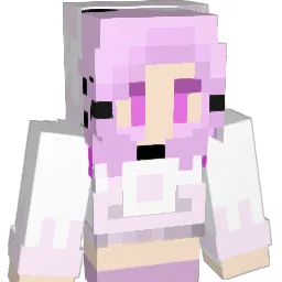 surroundting Minecraft avatar bust