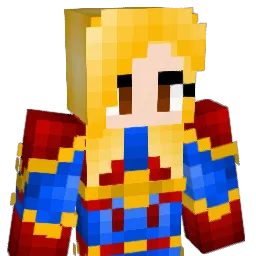 suzlala Minecraft avatar bust