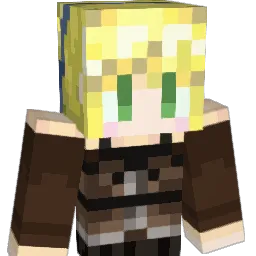 suzutuki Minecraft avatar bust