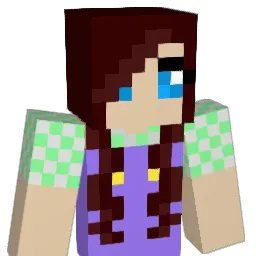 suzyQsparkles Minecraft avatar bust