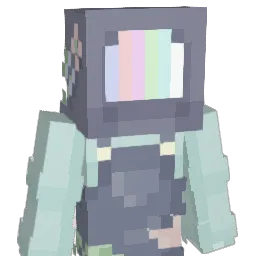 svorge Minecraft avatar bust