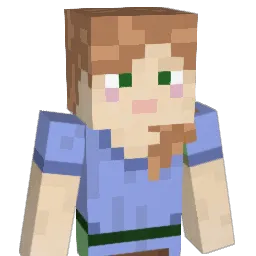 sweetiecry Minecraft avatar bust