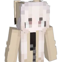 t1na Minecraft avatar bust