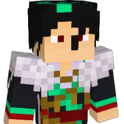 t353he Minecraft avatar bust