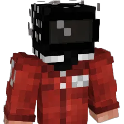 t3ho Minecraft avatar bust
